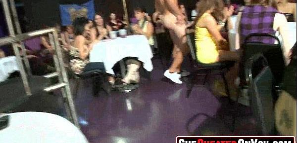  39 Awesome orgy at club with hot bitches! 41